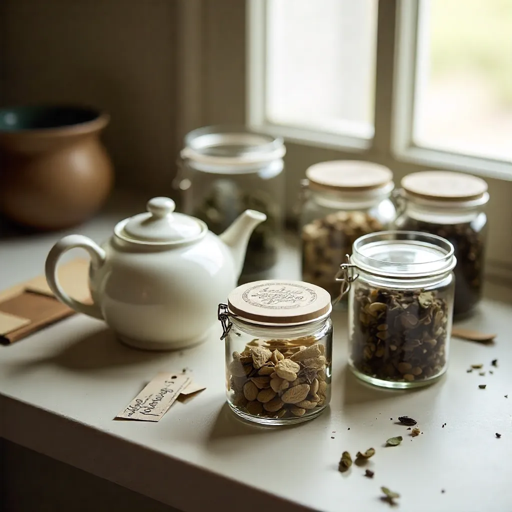 Degustación sensorial de té